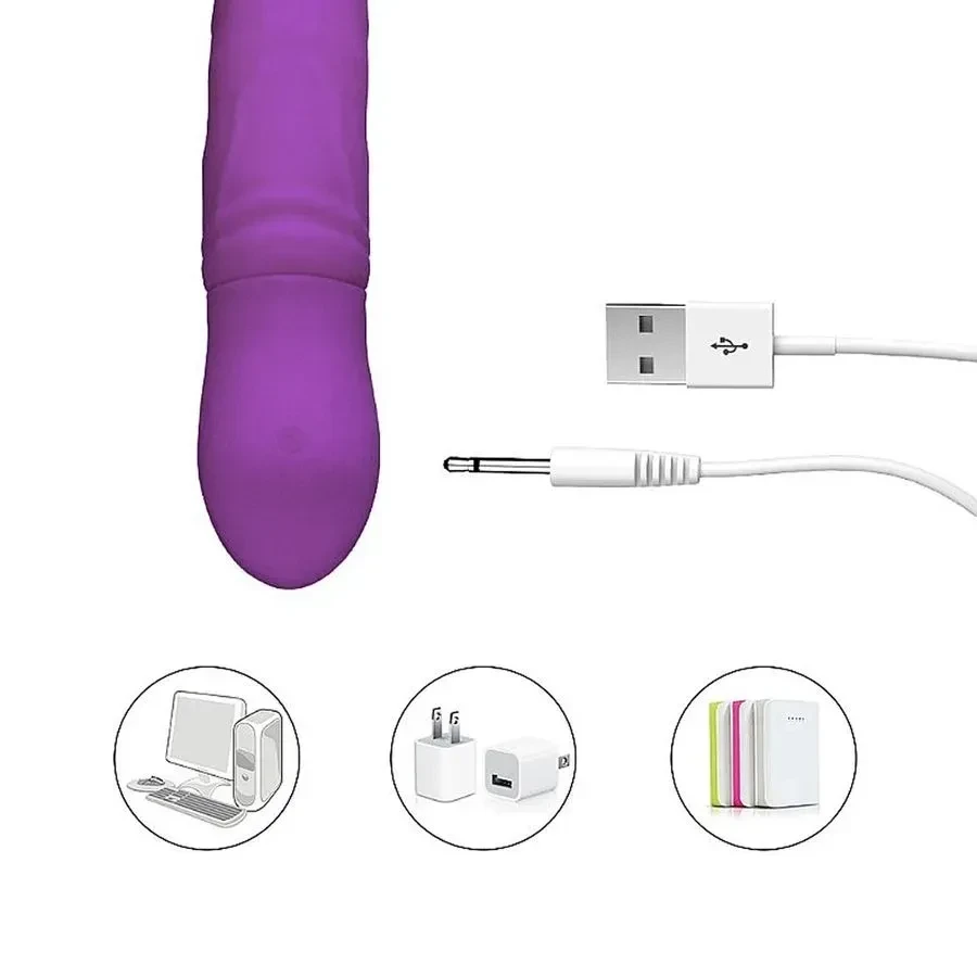 King 360° VIBRADOR 22,5x4,2cm  EM FORMATO DE PÊNIS COM 9 MODOS DE VIBRAÇÃO - 3