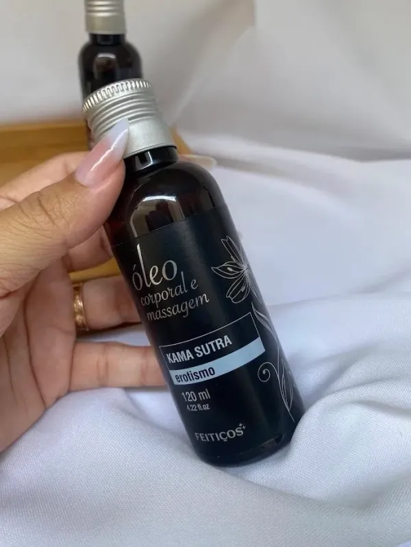 ÓLEO KAMA SUTRA 120 ml - CORPORAL E MASSAGEM (120ML)