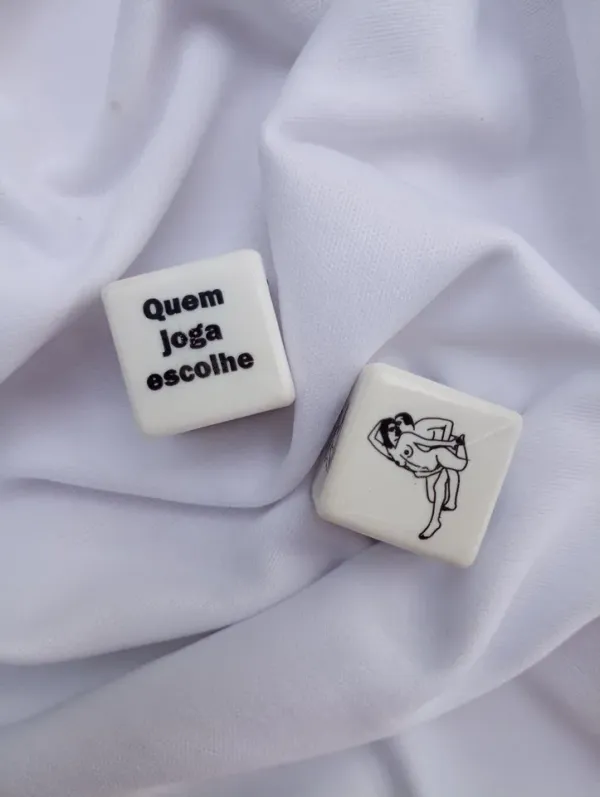 Dados erótico 2 unidades