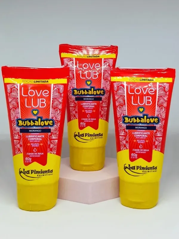 Lubrificante beijável morango,60g
