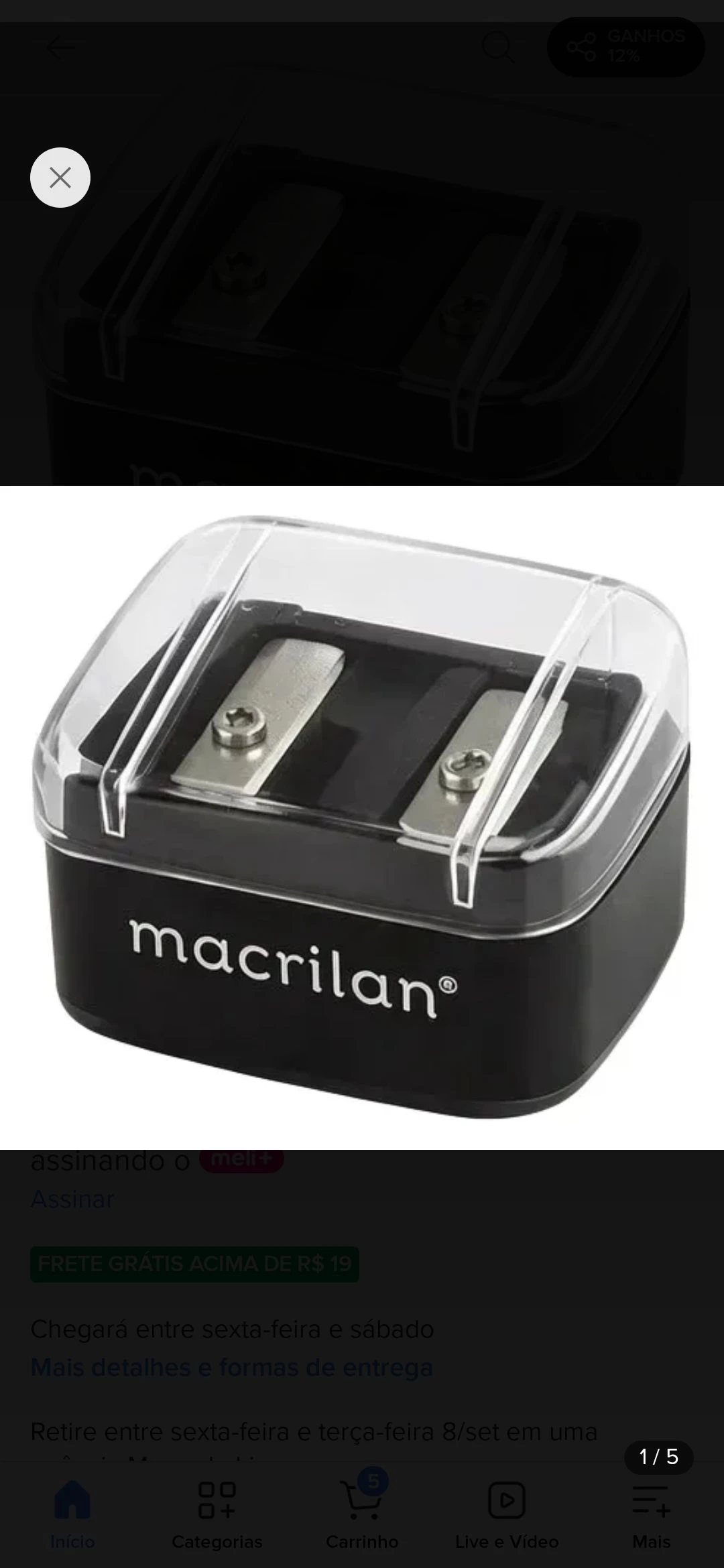 Apontador Duplo Macrilan! ✨ - 1