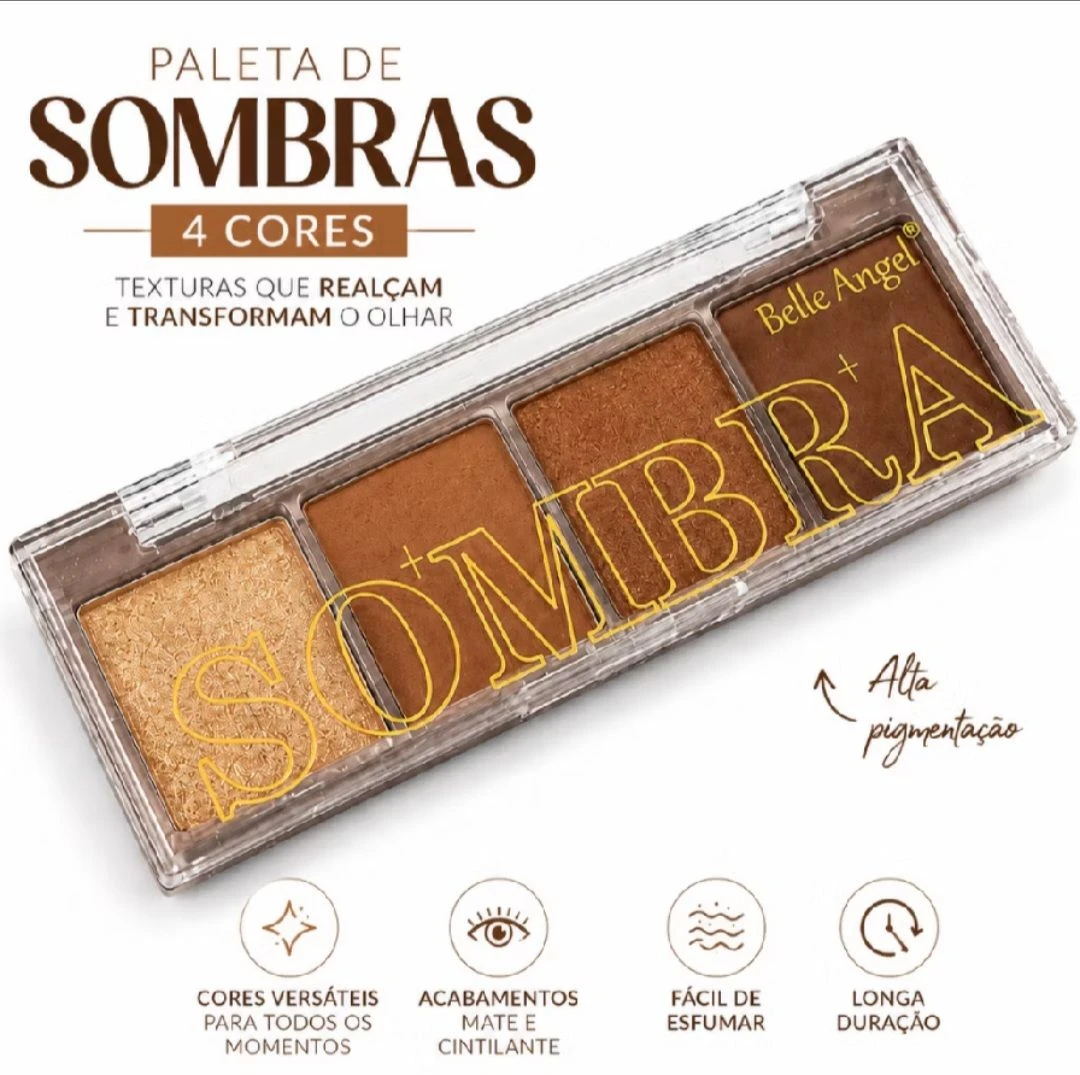 Paleta de Sombras Belle Angel! 🤎 - 1