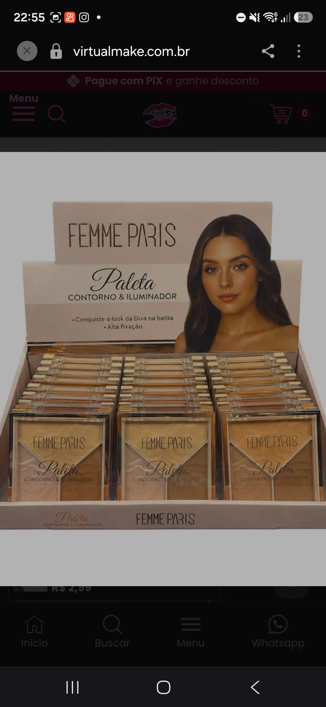 Paleta Essencial Femme Paris! 💎💖 - 3