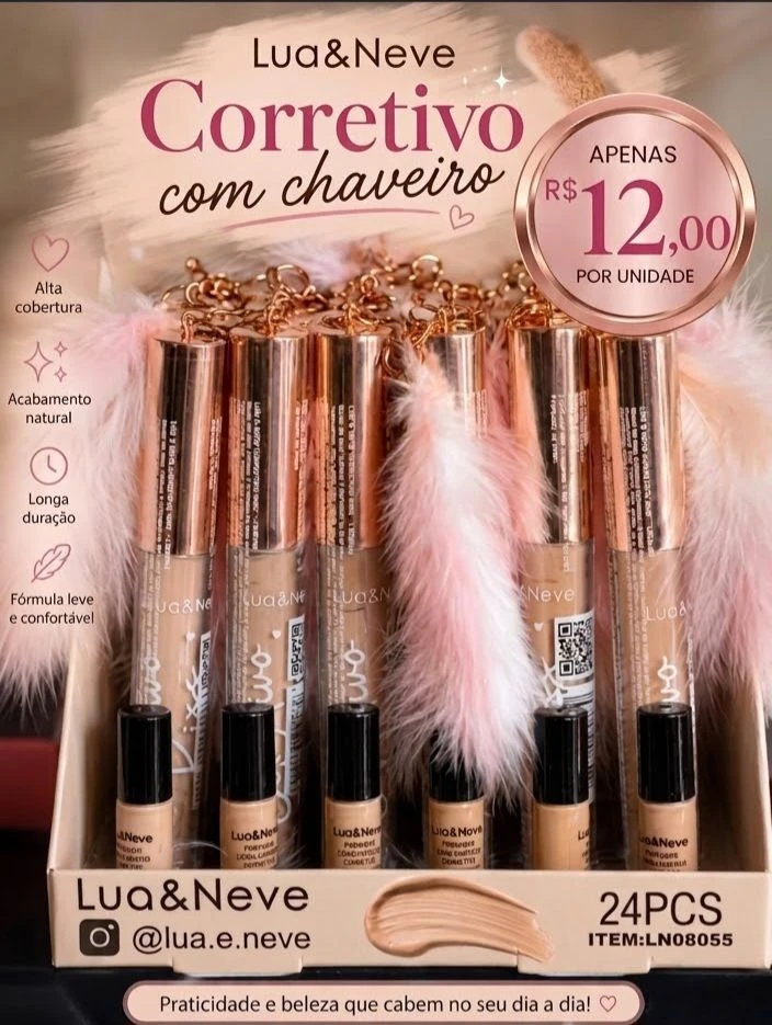 Corretivo Líquido Kiss - Lua&Neve 💖 - 1