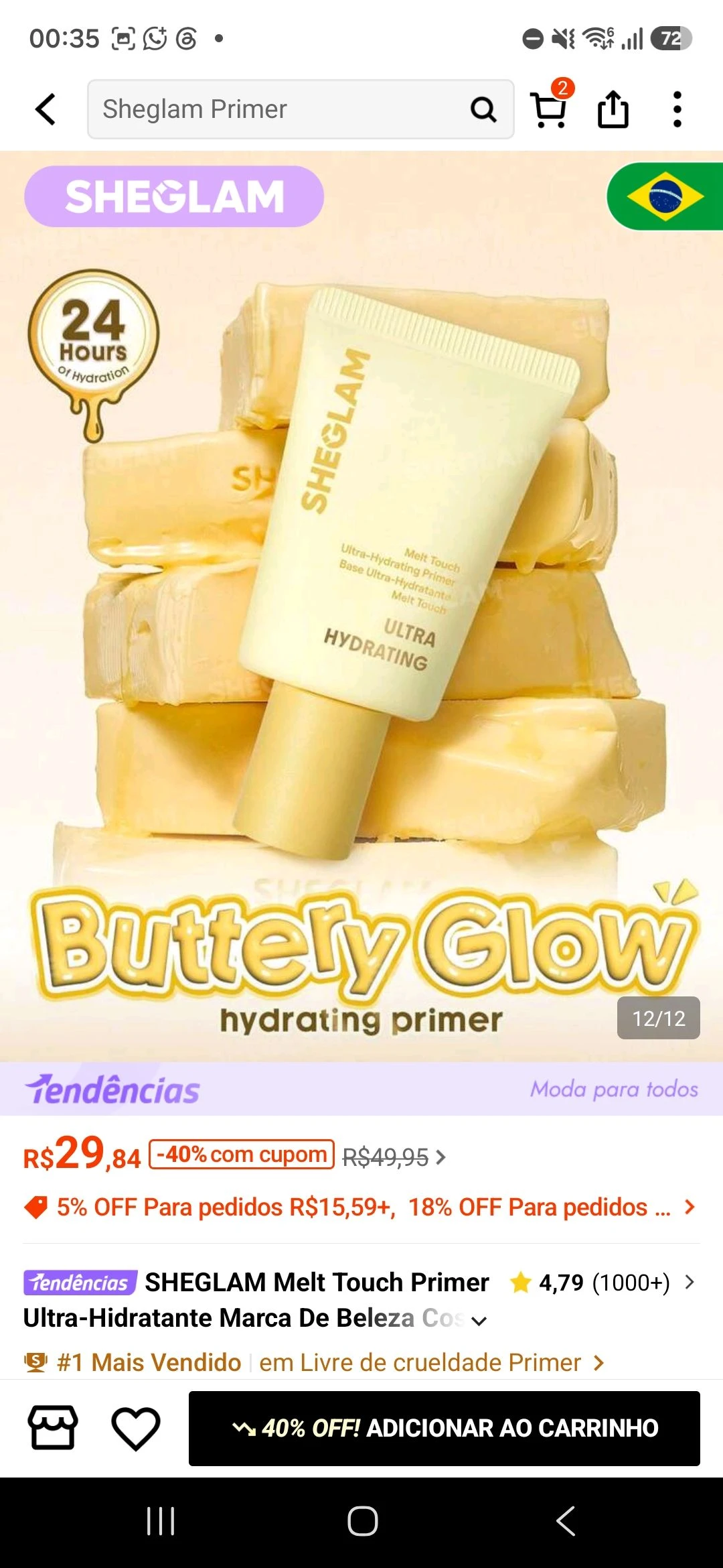 Melt Touch da Sheglam. - 3