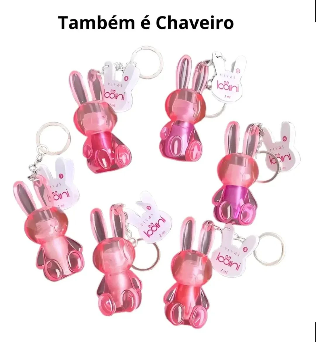 Gloss  chaveiro  Labial Coelhinho da Vivai  - 2