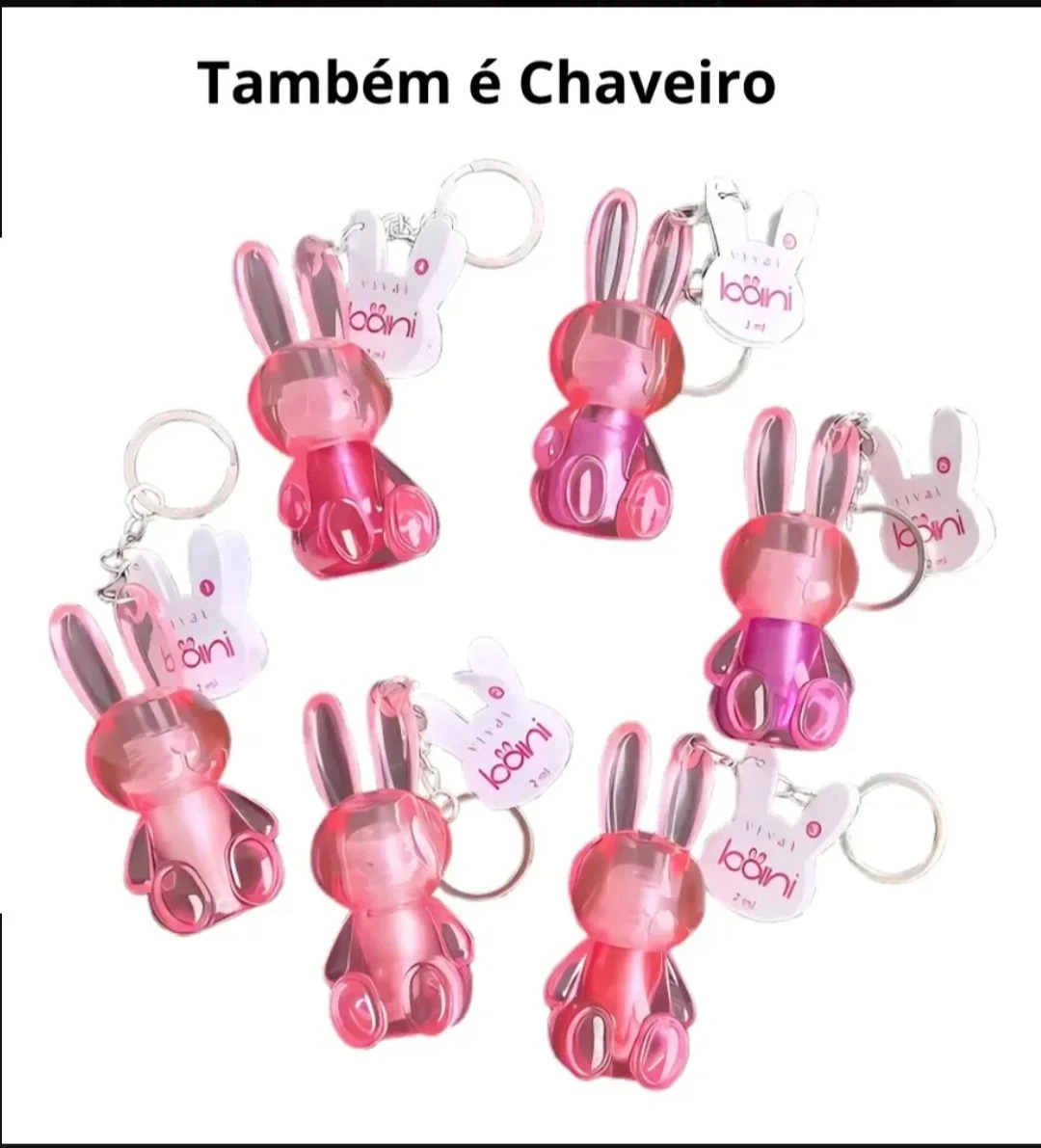 Gloss  chaveiro  Labial Coelhinho da Vivai  - 1
