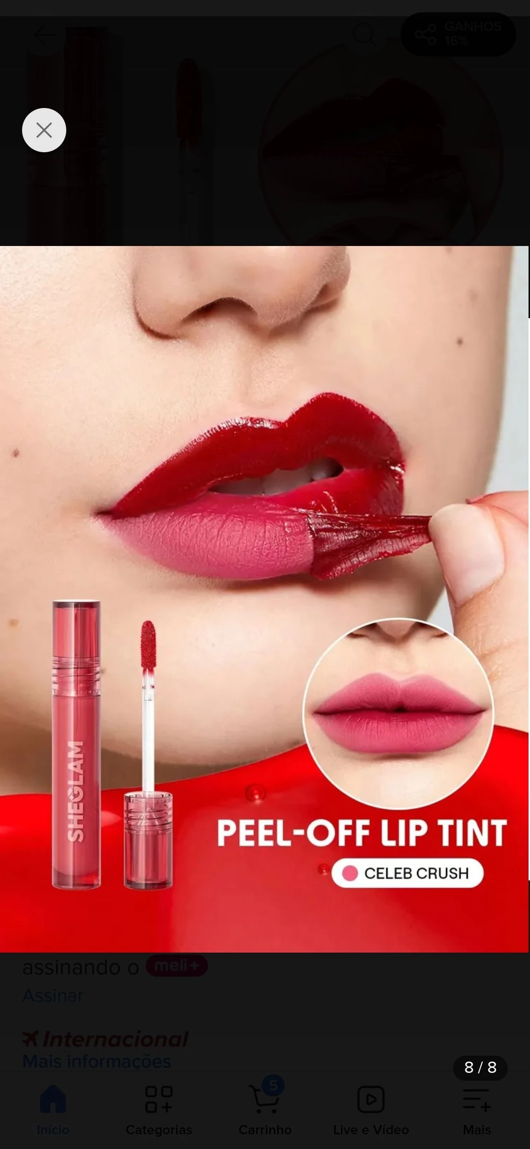 Pell lipt Sheglam  - 3