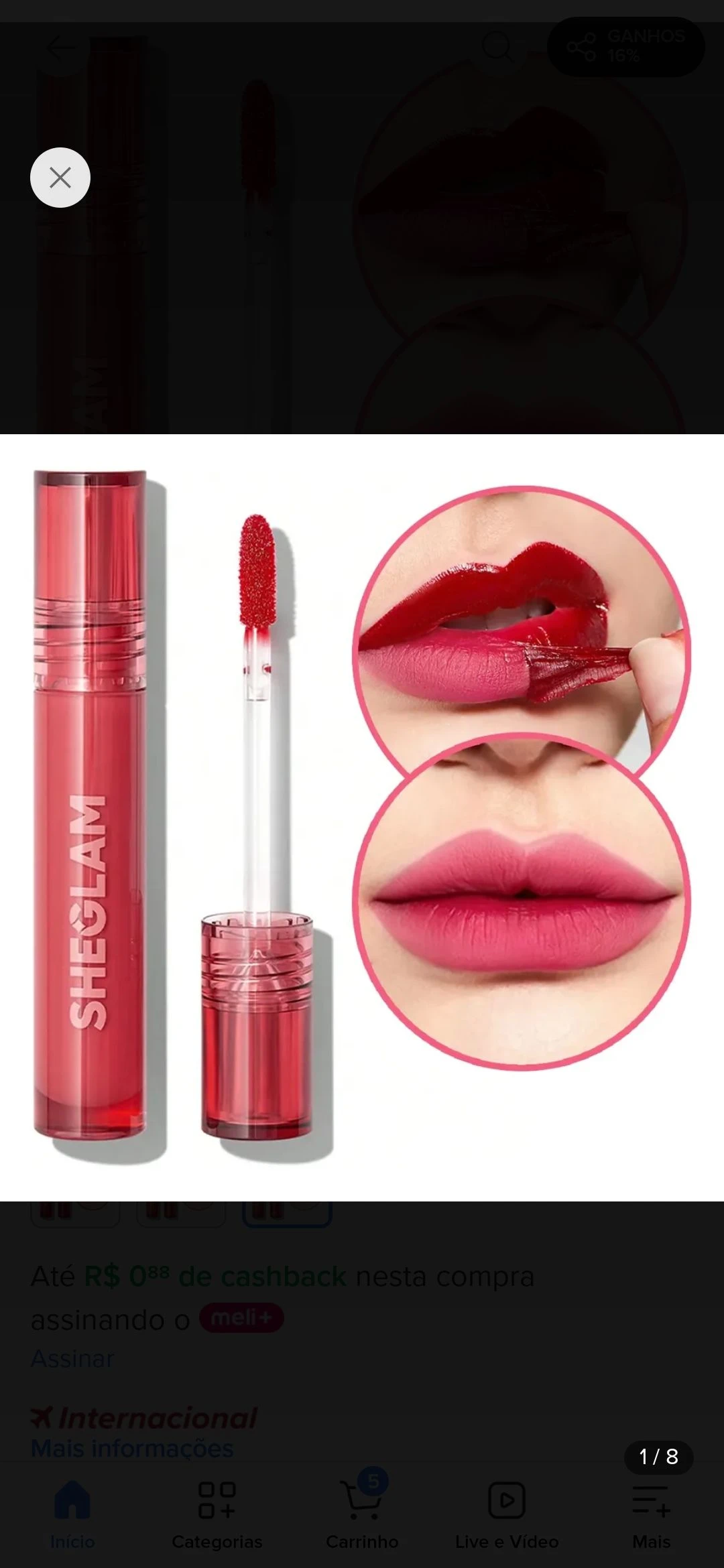 Pell lipt Sheglam  - 2