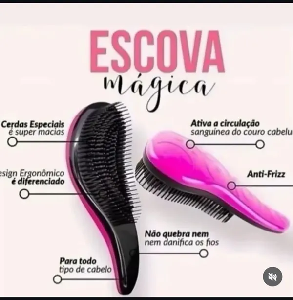 Escova mágica 