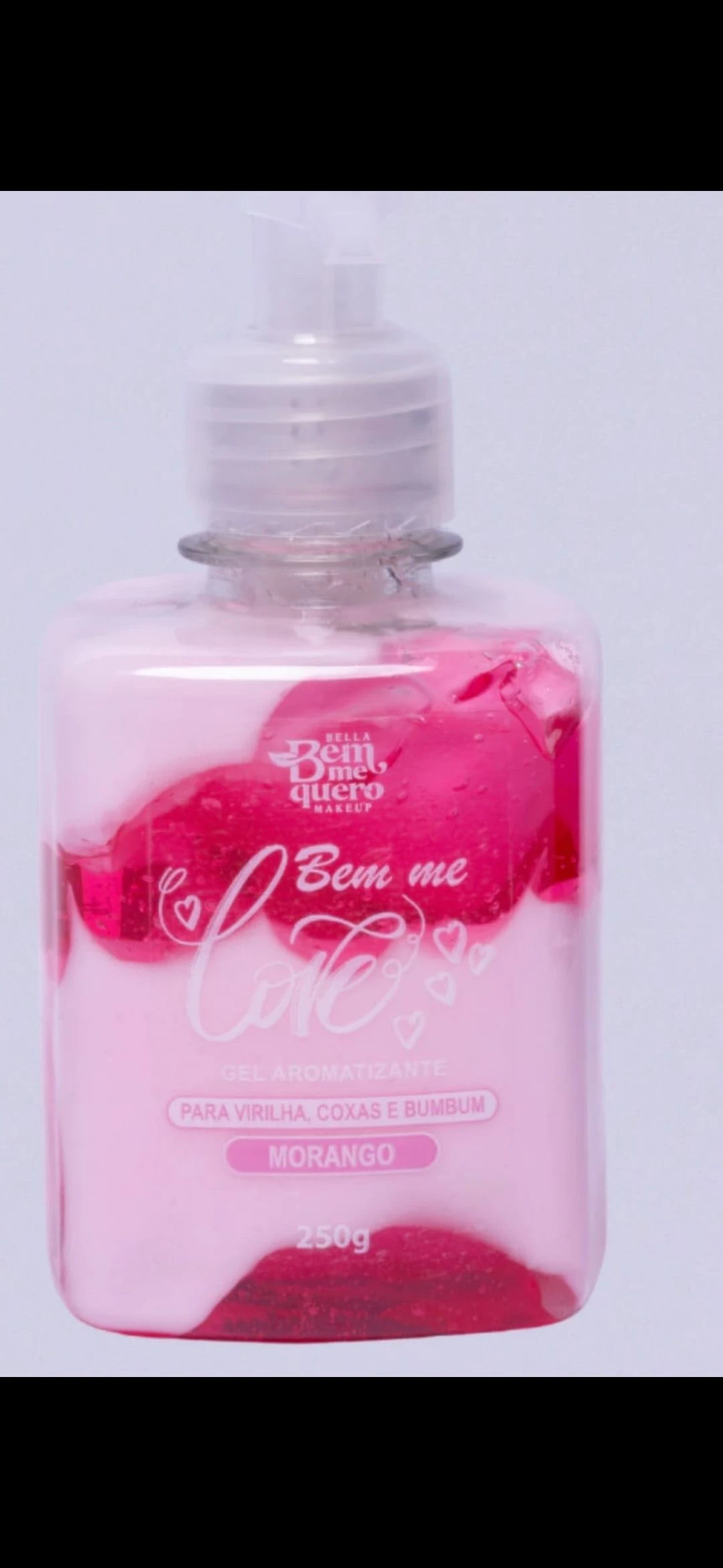 Gel Aromatizante Bem Me Love sabor Morang - 1