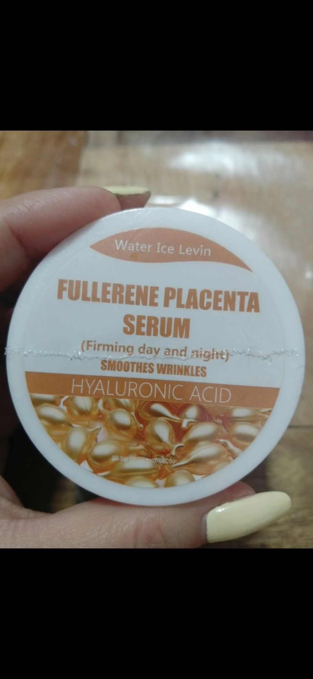 Sérum Facial em Cápsulas Placenta & Fullerene (50 Unidades) 💜✨ - 1