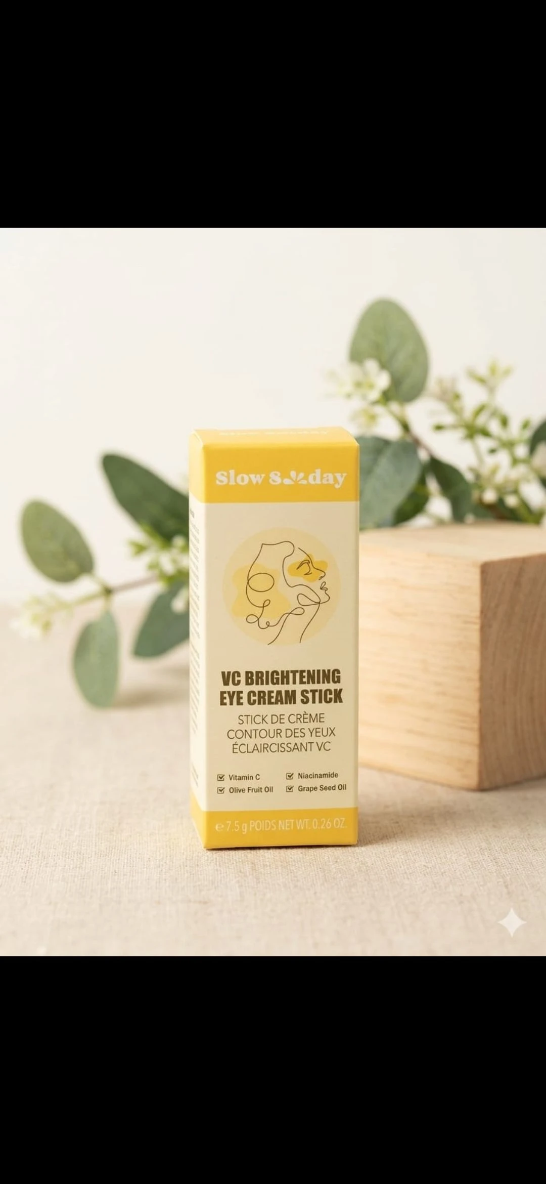 creme clareador e hidratante para a área dos olhos  - 1