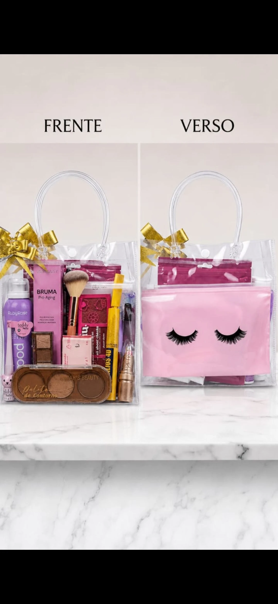 Mega Kit Maquiagem Premium Completa + Skincare (13 Itens) 🎀✨ - 1