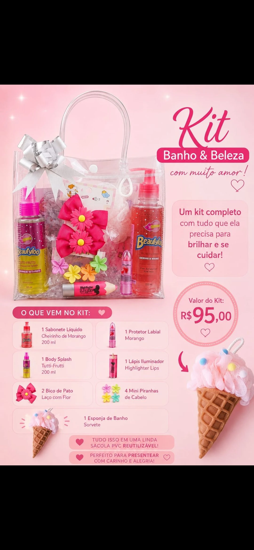 kit Banho e beleza - 2