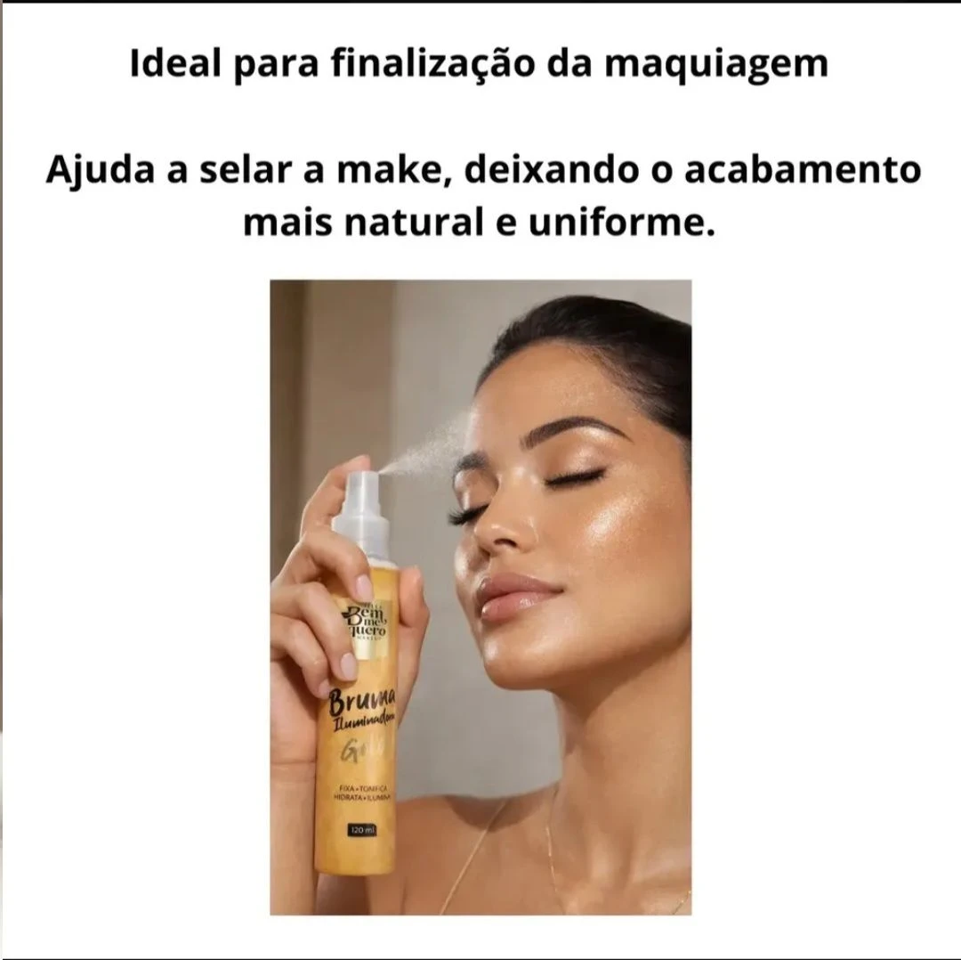 Bruma Iluminadora Gold da Bella Bem Me Quero - 3