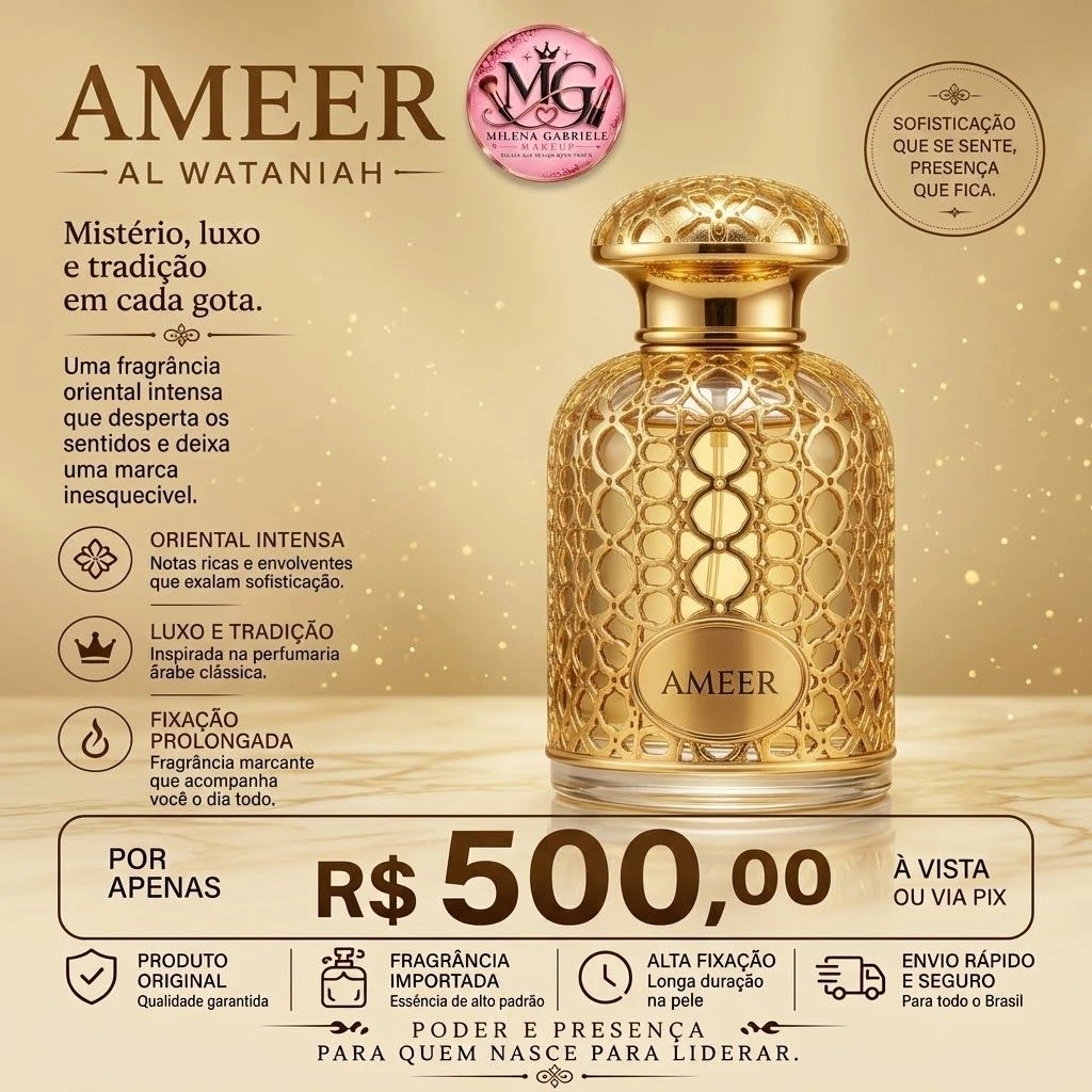​👑✨ AMEER — AL WATANIAH (100ml EAU DE PARFUM) ✨👑 - 1