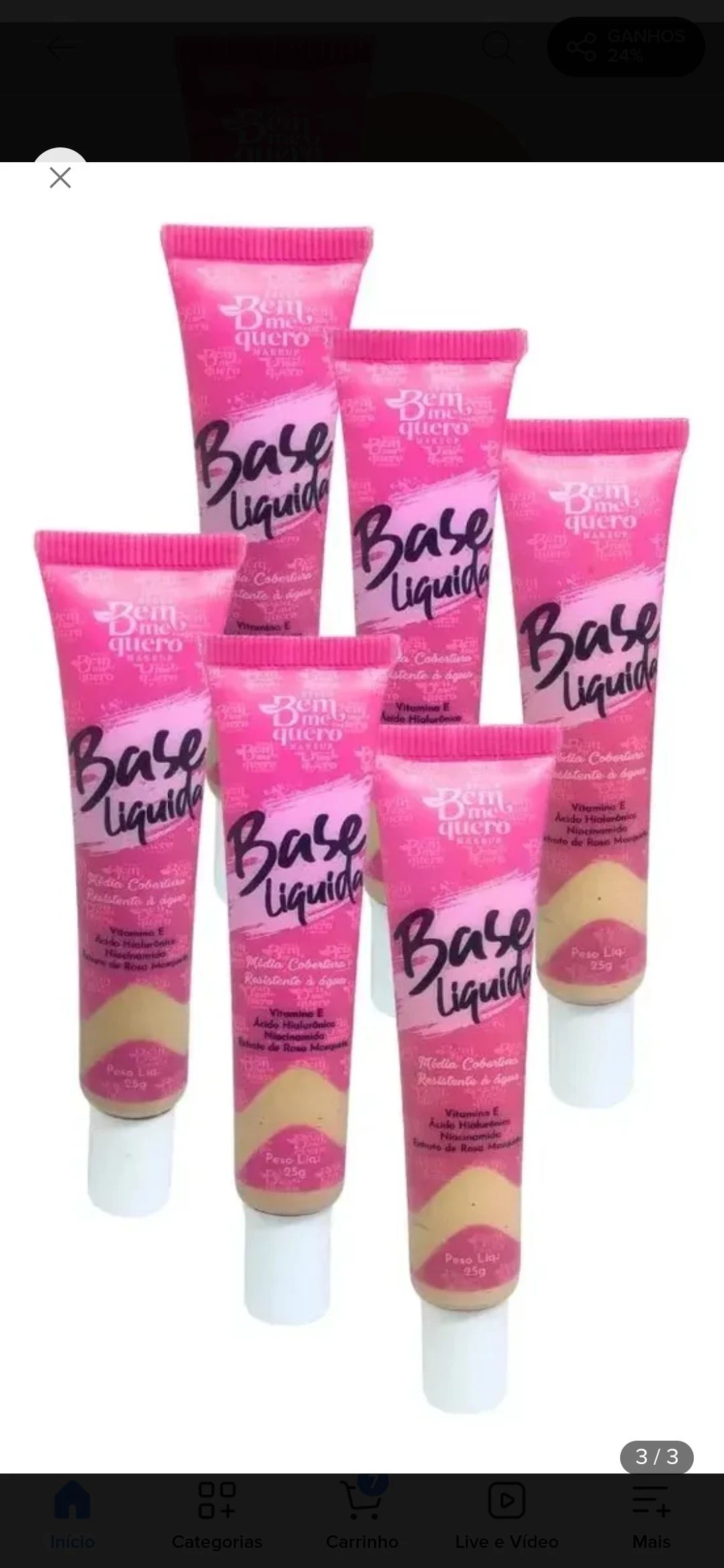  ​A Base Líquida Bem Me Quero - 1