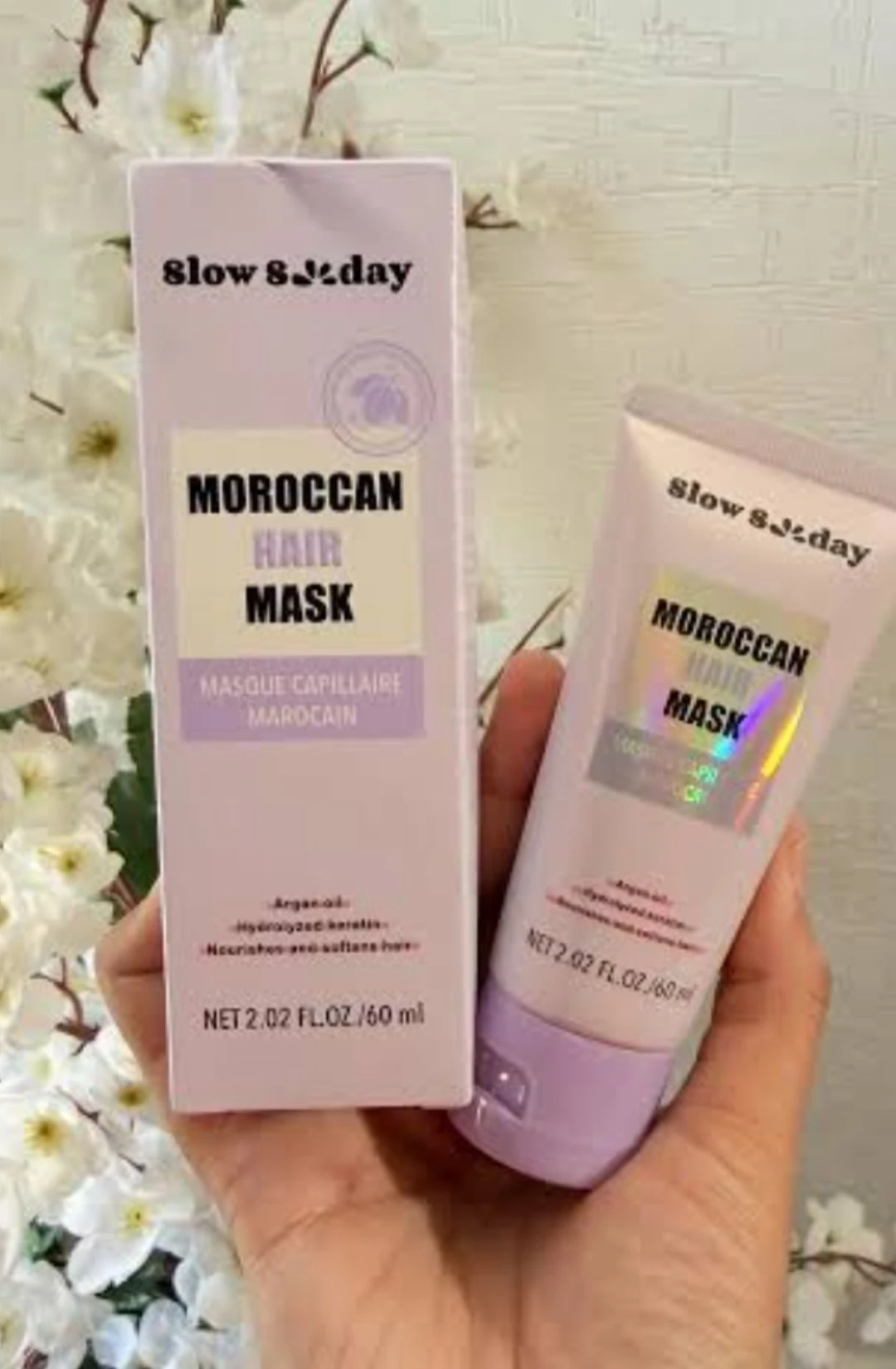 Máscara Capilar Moroccan Hair Mask Slow Sunday (60ml)   - 2