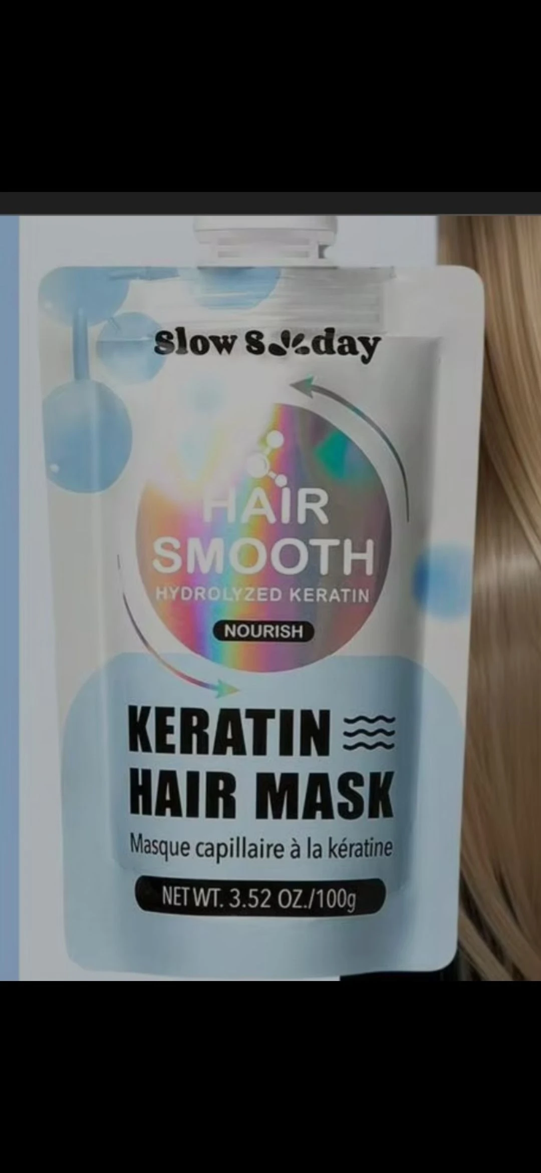 Máscara Capilar de Queratina SHEGLAM Hair (Bisnaga) - 1
