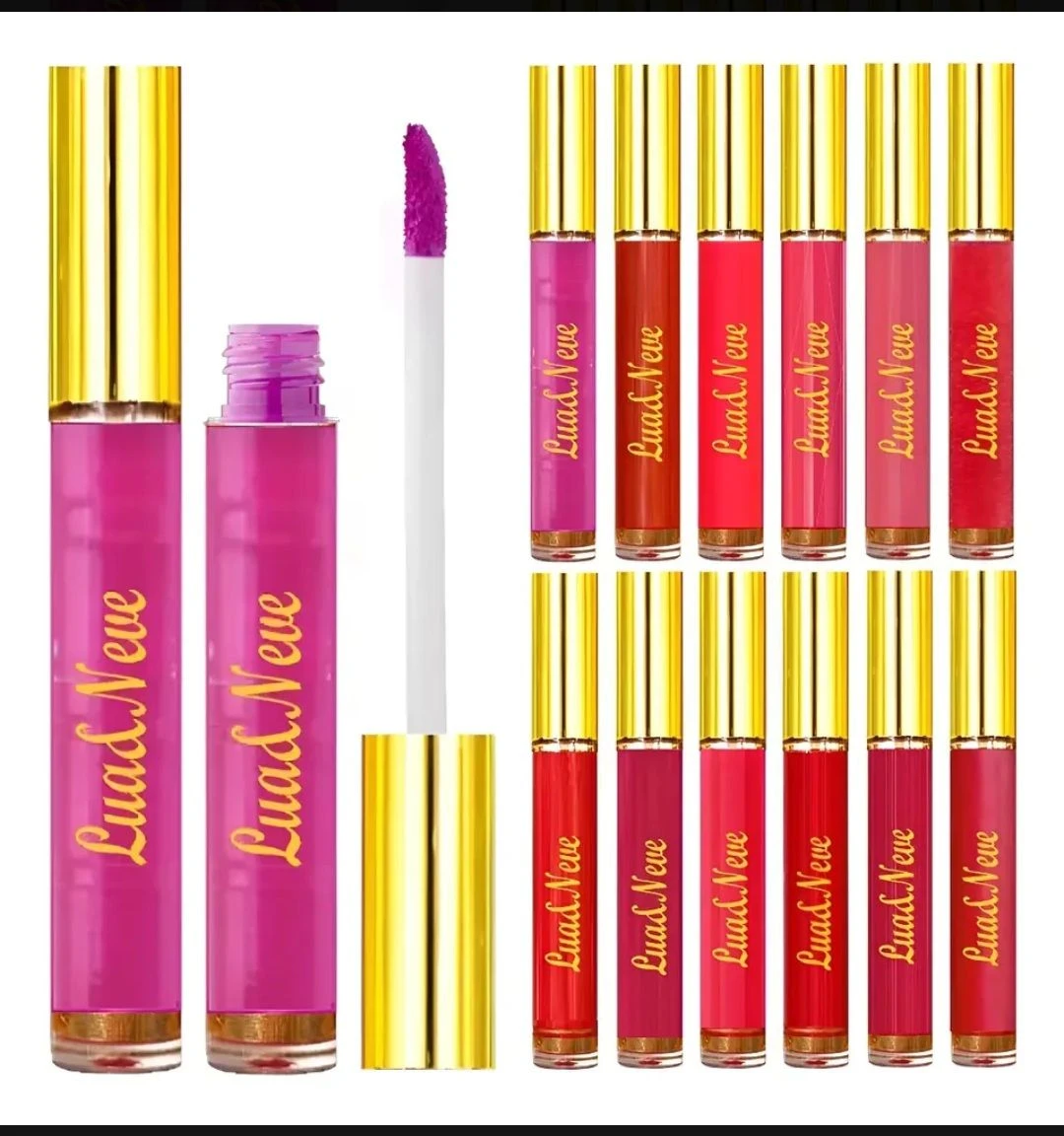 Gloss Labial Efeito Espelhado – Lua & Neve (Tampa Dourada) - 2