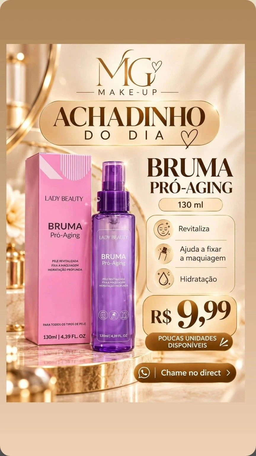 Bruma Pró-Aging Lady Beauty 130 ml - 1