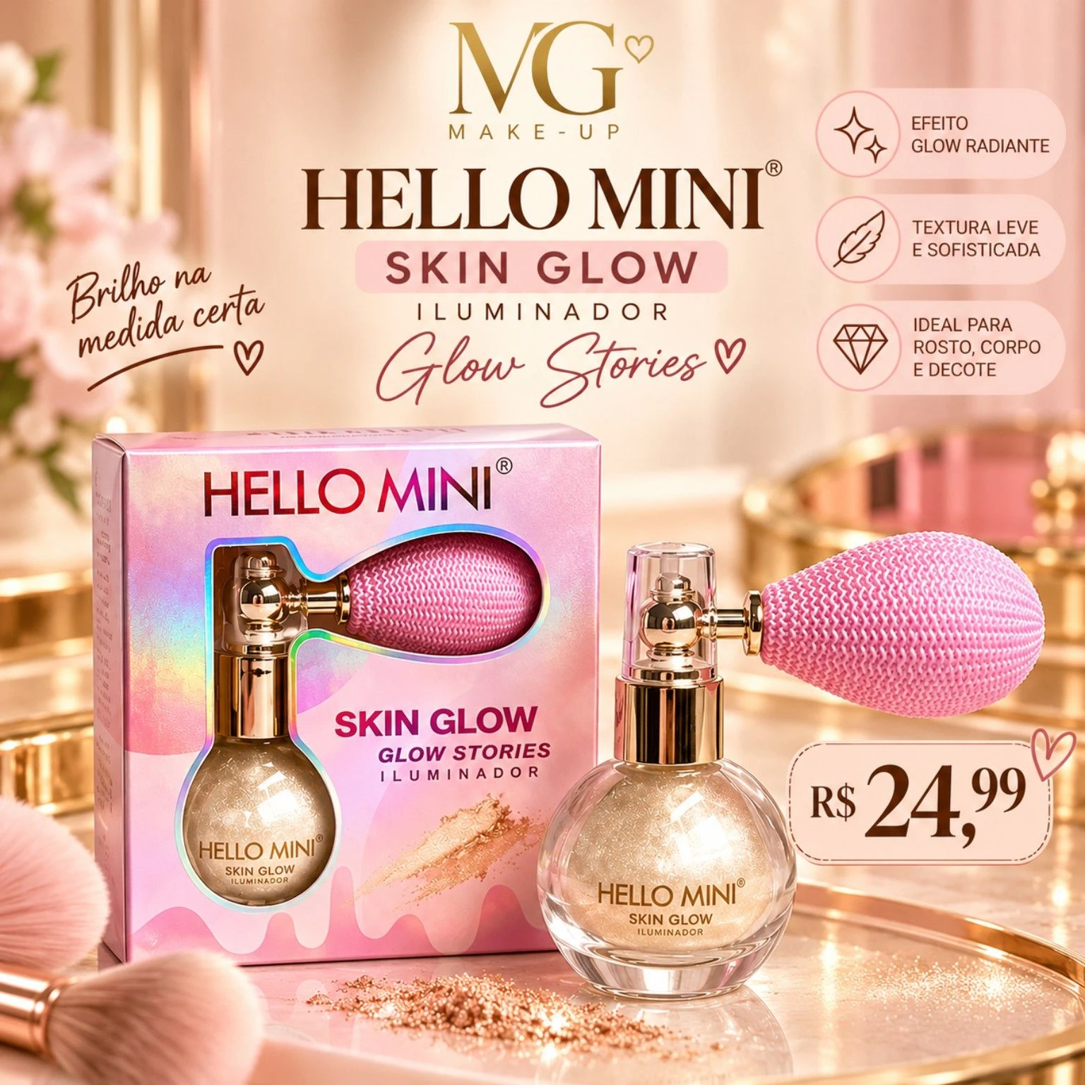 Iluminador Hello Mini Skin Glow – Glow Stories - 1