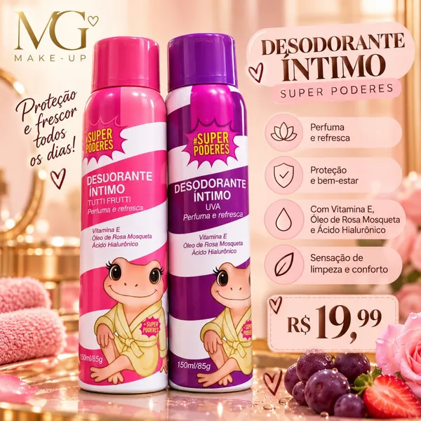 Desodorante Íntimo Super Poderes 150 ml