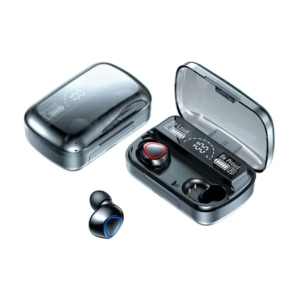Fone de Ouvido M10 Bluetooth V5.3 sem Fio Wireless com Display LED Digital - imagem 4