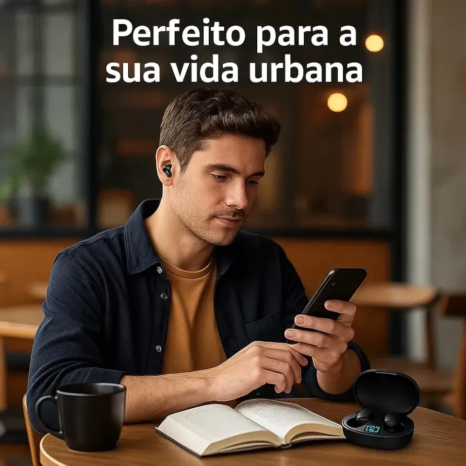 Fone De Ouvido Sem Fio A6s Bluetooth 5.0 TWS - 5
