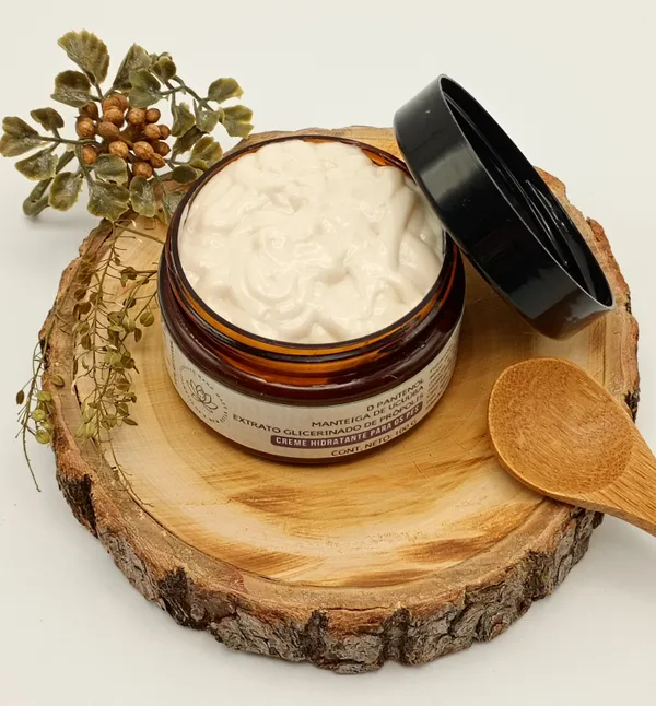 Creme hidratante para os pés 