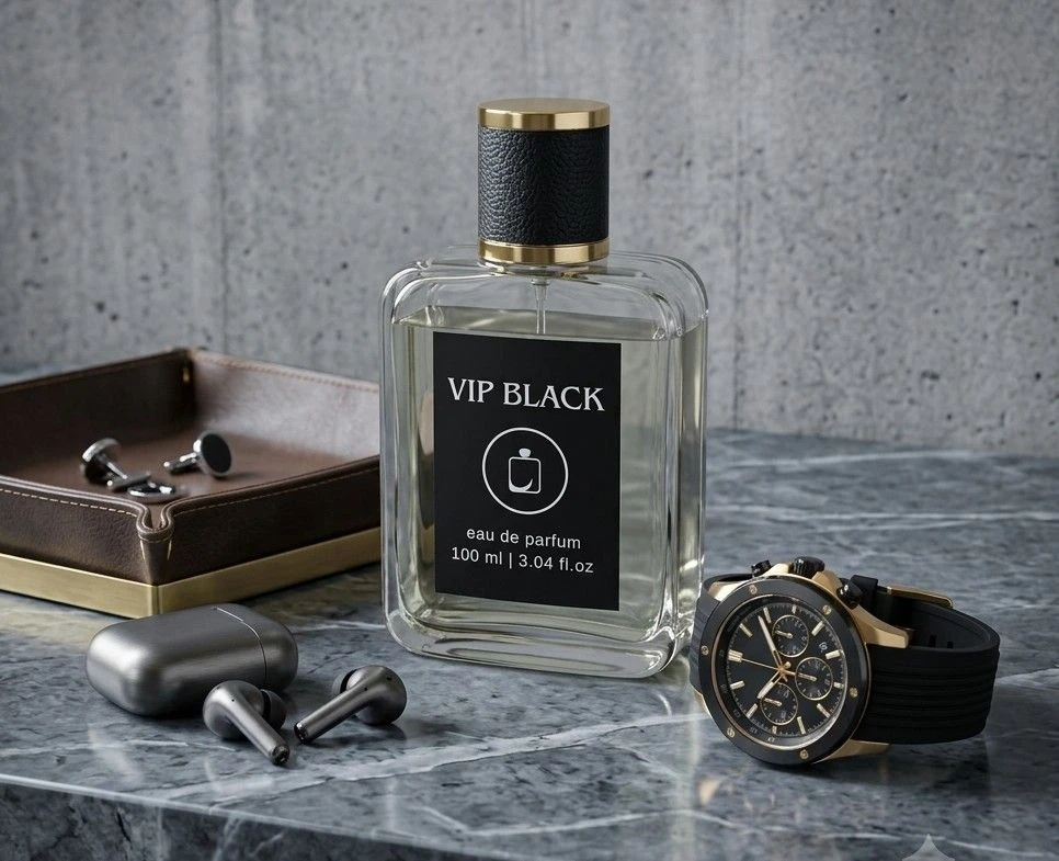 Perfume Masculino Vip Black - 3