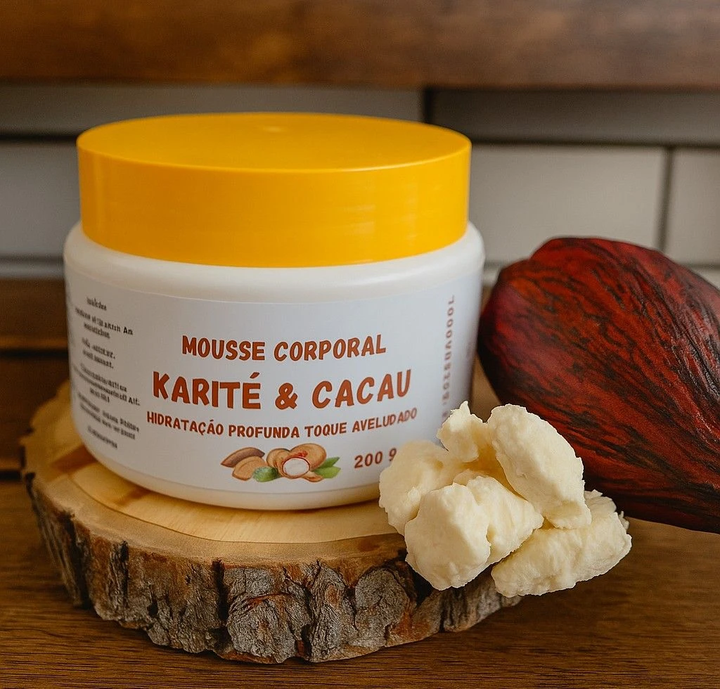 Mousse corporal Cacau e Karité  - 1