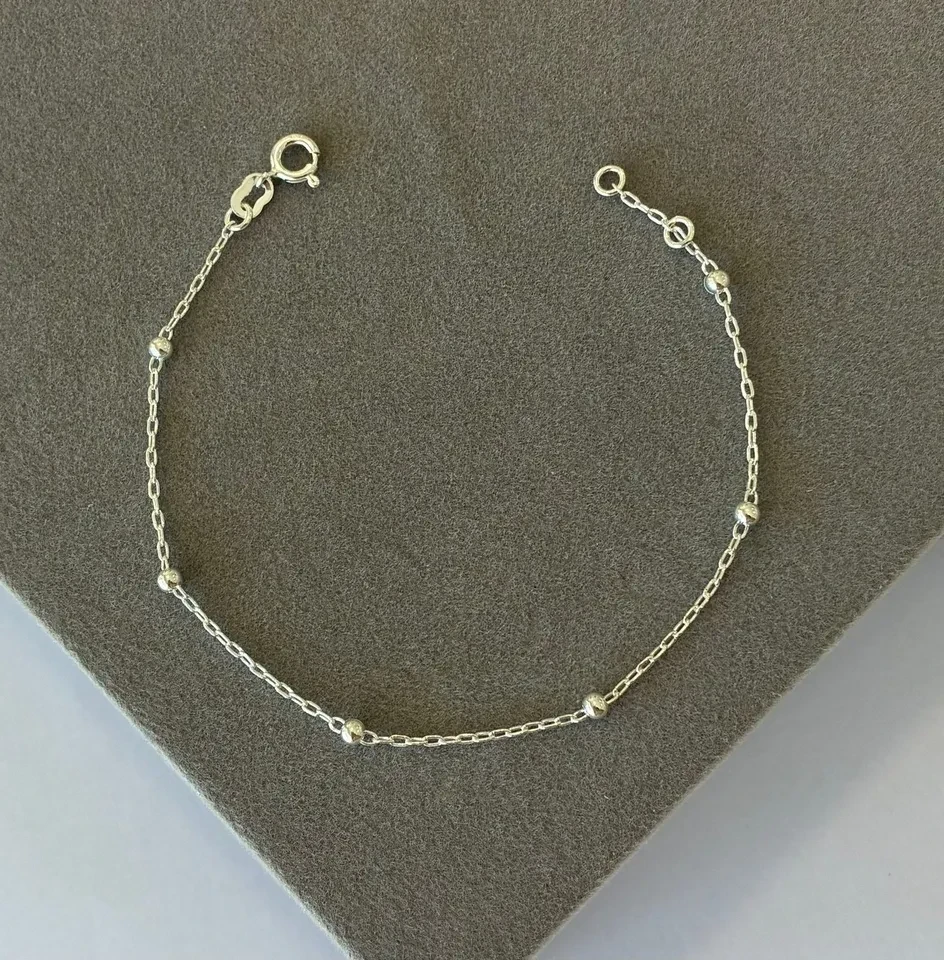 Pulseira 6 bolinha 3 mm - 1