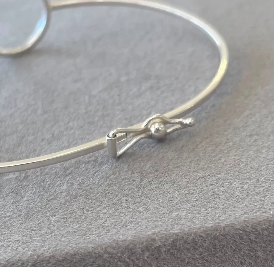 Bracelete liso redondo 1,5 mm - 2,4g - 3