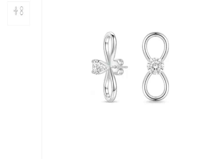 BR liso lap infinito ponto de luz central 4 mm x 1 cm - 3