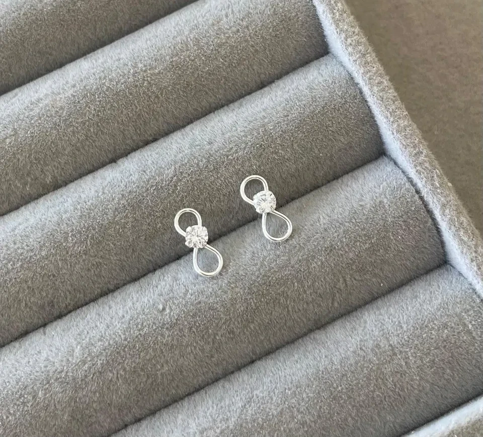 BR liso lap infinito ponto de luz central 4 mm x 1 cm - 2