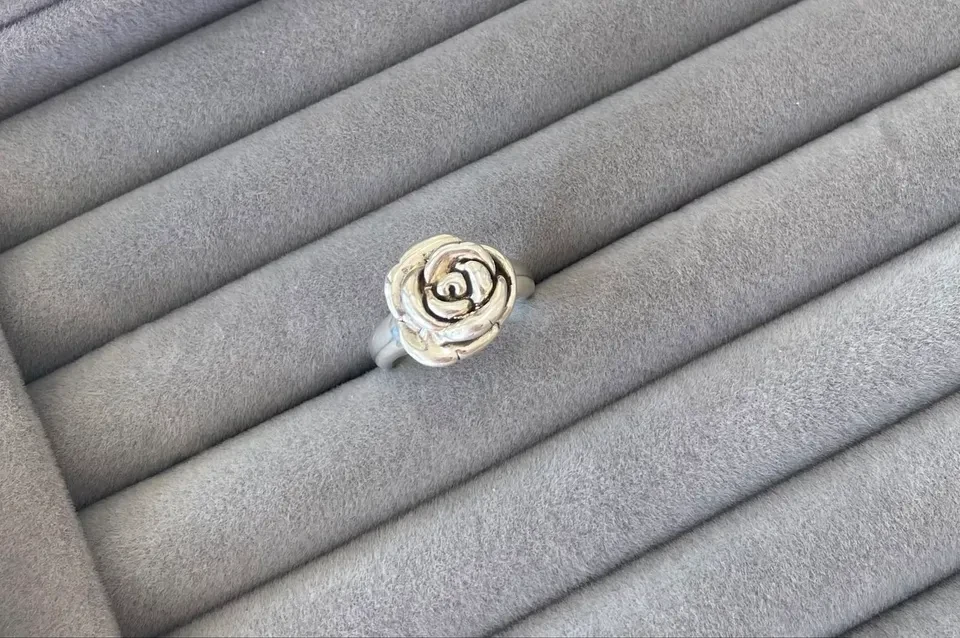 Anel rosa envelhecida (TAM 13) - 1