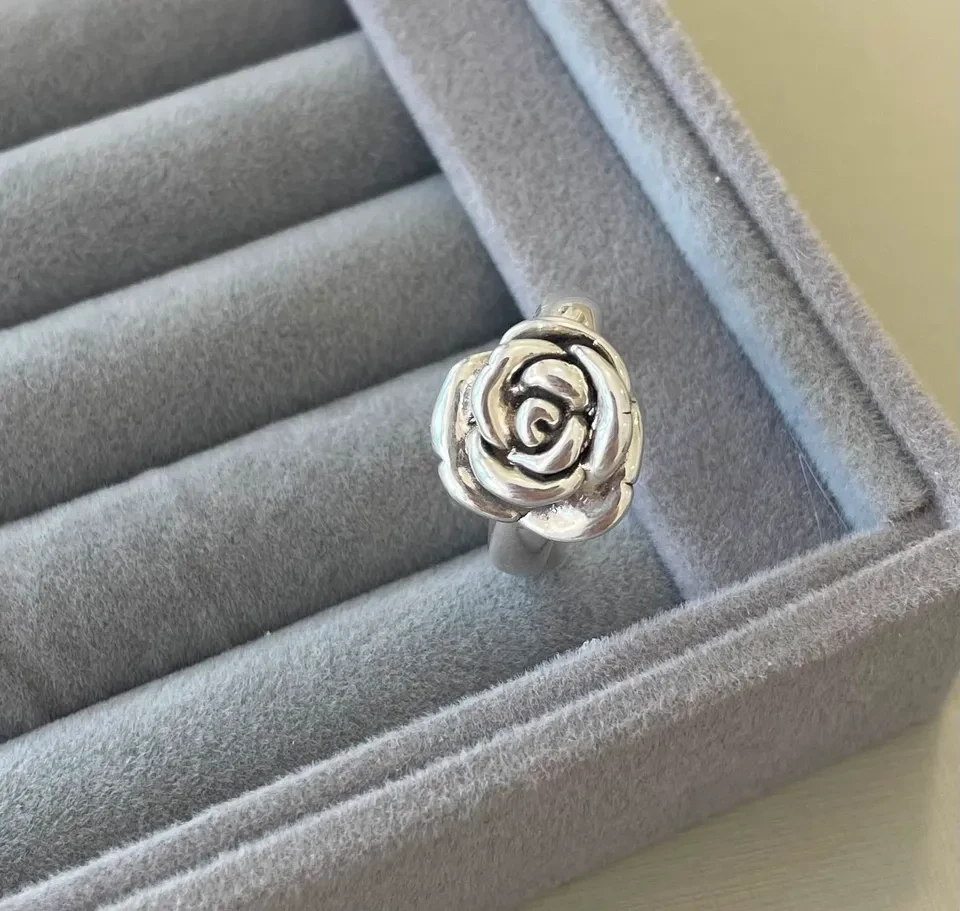 Anel rosa envelhecida (TAM 13) - 2