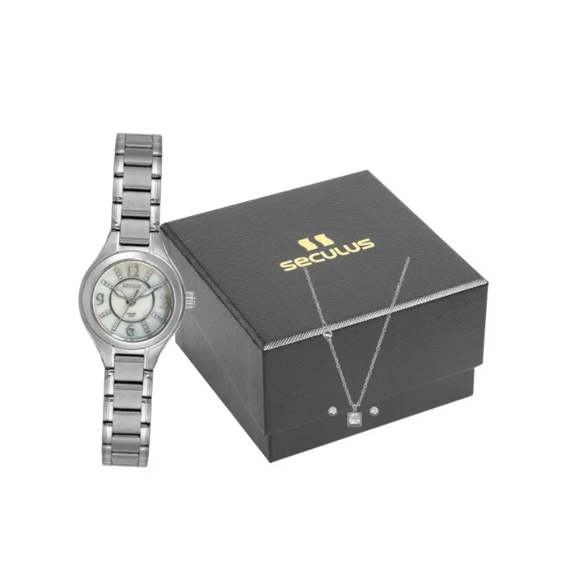 Relógio Seculus kit feminino 44189L0SVNA3K1 - 1