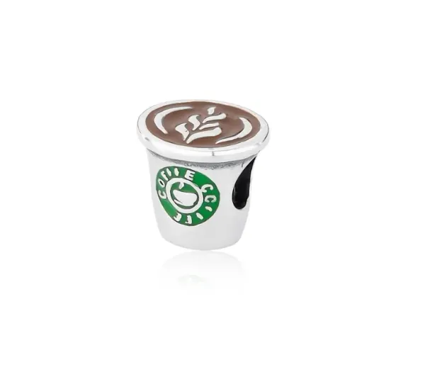 Separador prata 925 copo de café