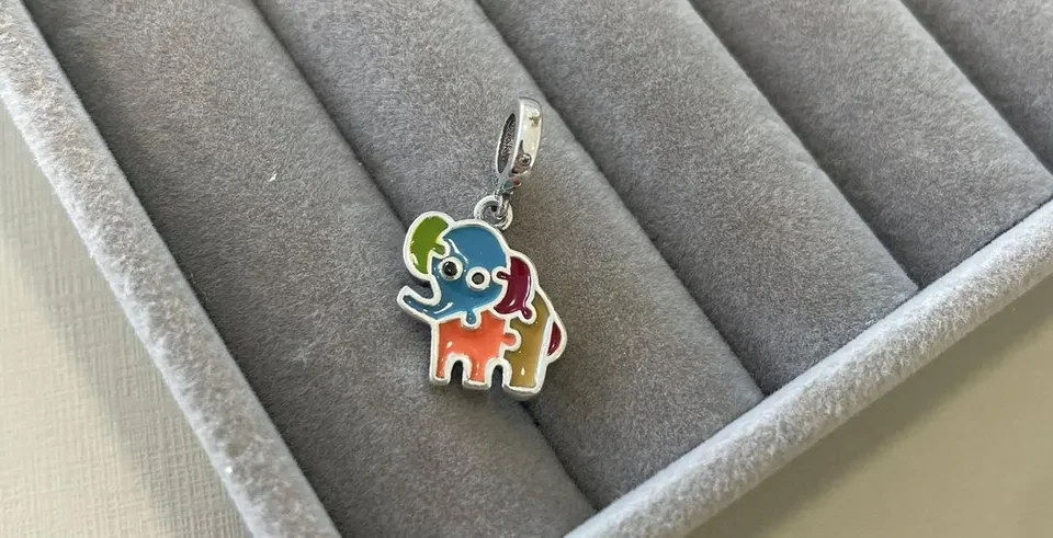 Berloque elefante autismo  - 2