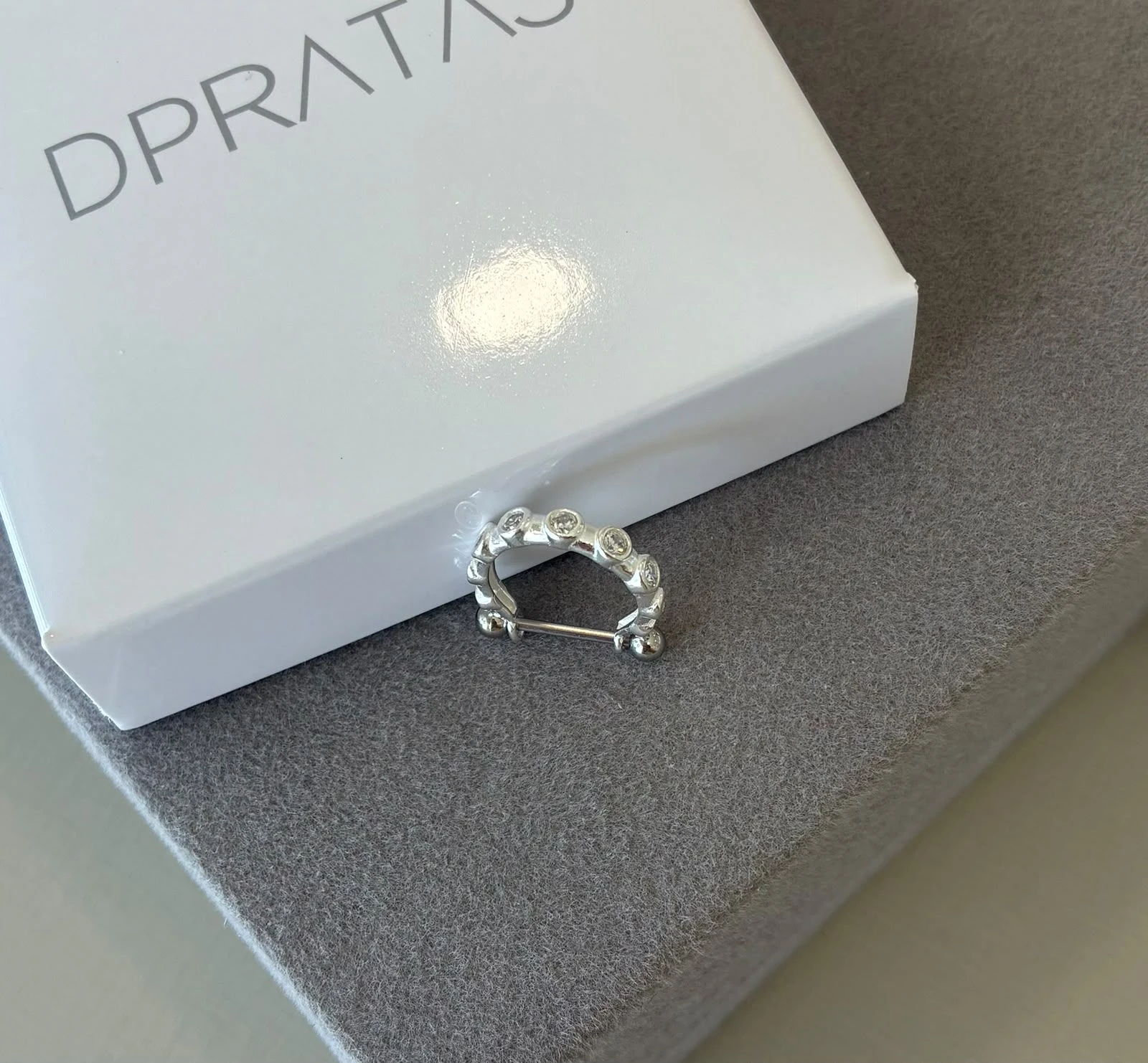 Piercing conch zircônia cravada 4 P/ 5 G - 1