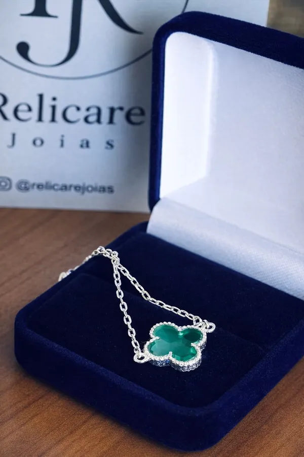 Pulseira Trevo Verde