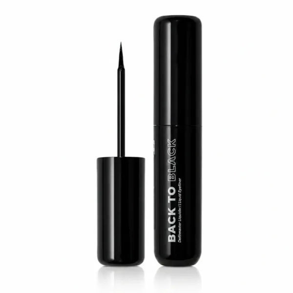 delineador ponta ultra fina back to black- ruby rose