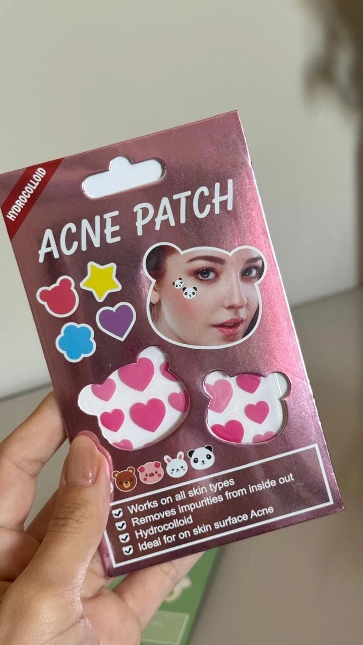 cartela com 36 adesivos para acne espinhas patch- formatos aleatórios - 4