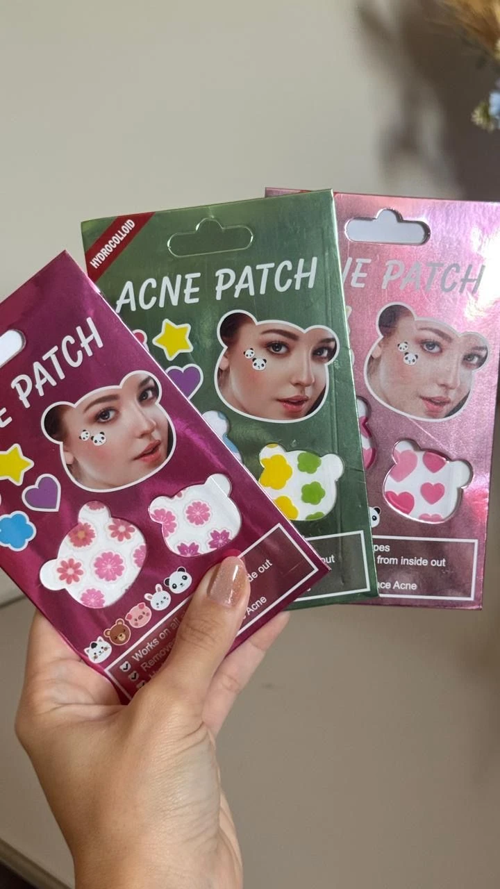 cartela com 36 adesivos para acne espinhas patch- formatos aleatórios - 1
