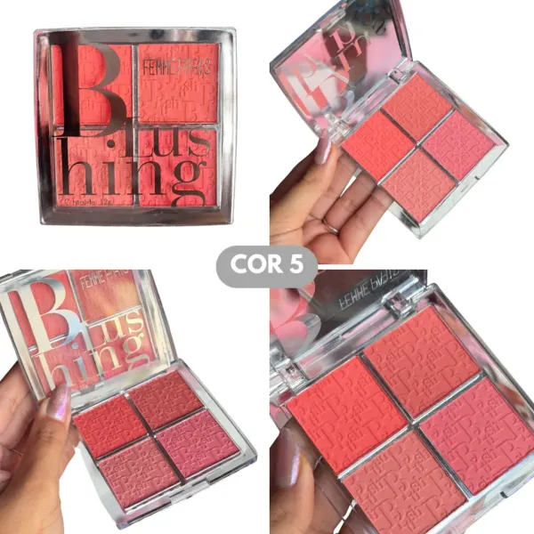 quarteto de blush blushing- femme paris - imagem 2