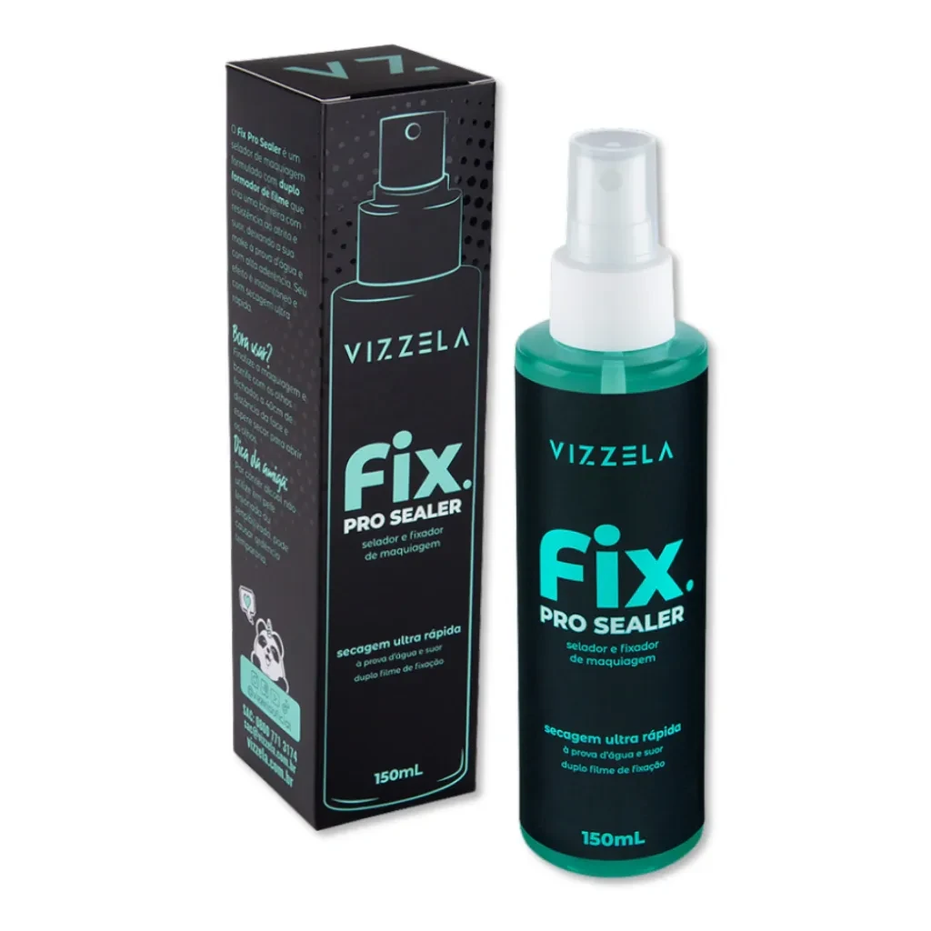 fix pro sealer - fixador e selador de maquiagem – vizzela - 1