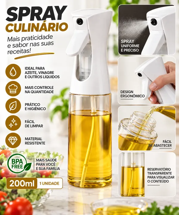 SPRAY CULINÁRIO 200ml - imagem 3